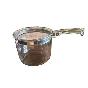 VINTAGE PYREX FLAMEWARE SAUCEPAN 6283-L 1.5 QUARTS No Lid